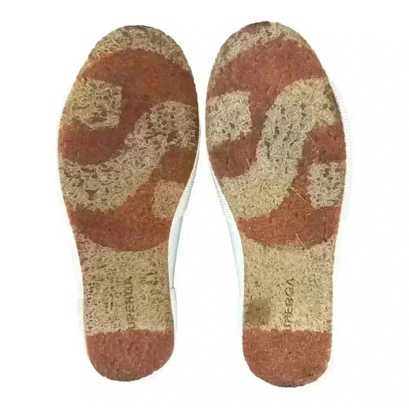 Superga Silver Metallic Camo Lace Up Sneakers  Women’s 8.5 Men’s 7 - Picture 7 of 9